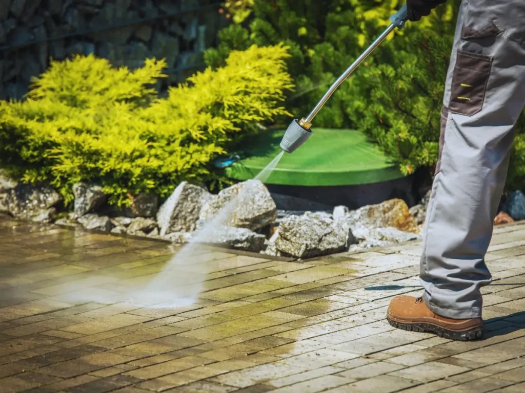 Our professional doing pressure washing new york city