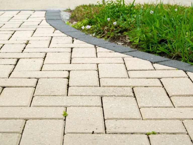 Paver Driveway Edge Repair and Replacement