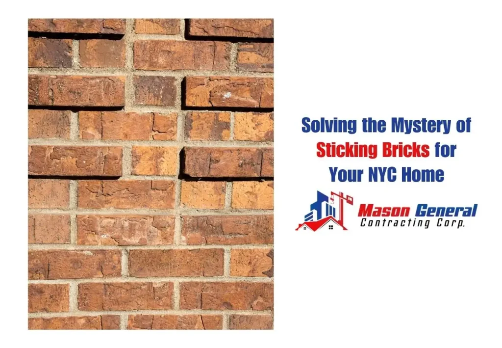 How to fix brick that is sticking over foundation exterior